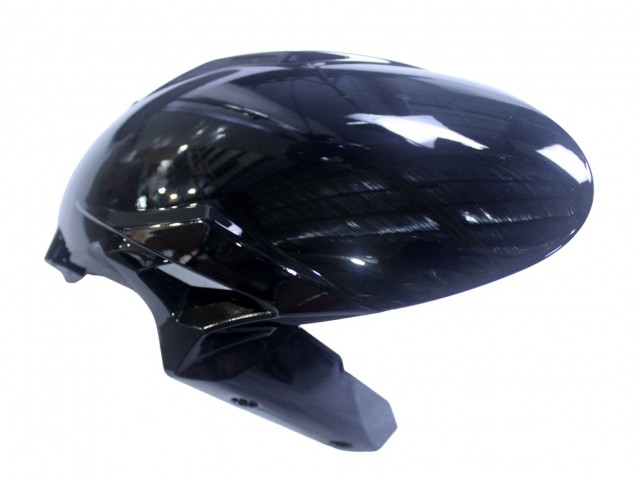 Carenados Moto Kawasaki ZX6R 2019-2022 - Negro Brillante Blanco Fábrica