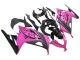 Carenados Moto Kawasaki EX300 2013-2024 - Rosa Negro Fábrica