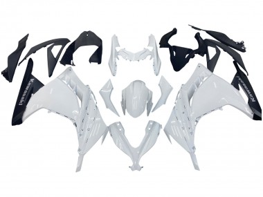 Carenados Moto Kawasaki EX300 2013-2024 - Blanco Negro Fábrica