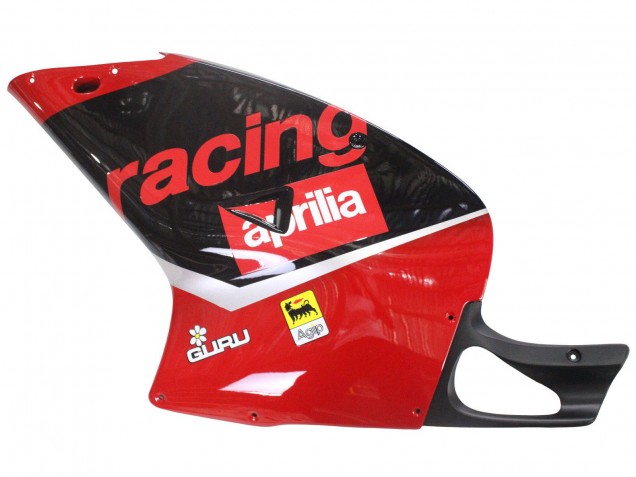 Carenados Moto Aprilia RS125 2000-2005 - Rojo Negro Plata Carrera Fábrica