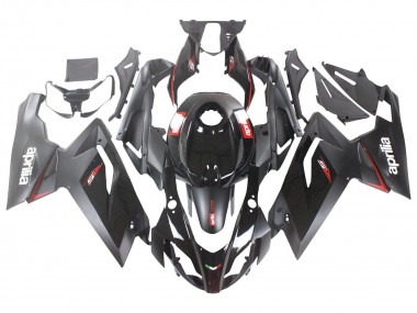 Carenados Moto Aprilia RS125 2006-2011 - Negro Brillante Rojo Blanco Calcomanía Fábrica