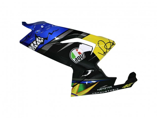 Carenados Moto Aprilia RS125 2006-2011 - Azul Amarillo Negro Tiburón Fábrica