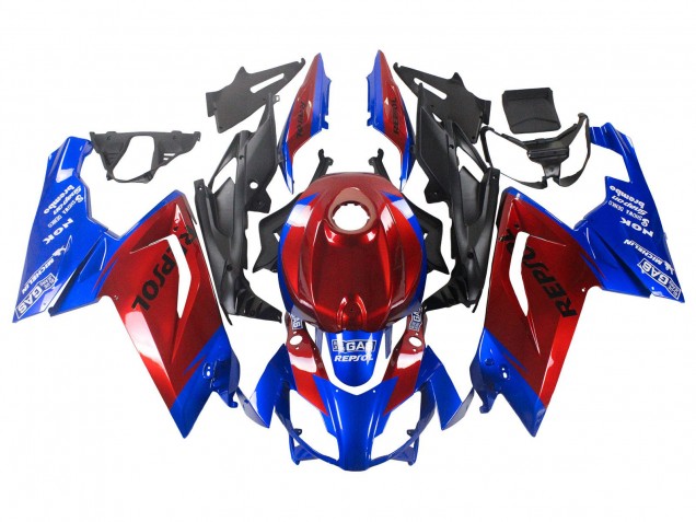 Carenados Moto Aprilia RS125 2006-2011 - Azul Rojo Fábrica