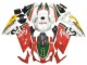 Carenados Moto Aprilia RS125 2006-2011 - Blanco Rojo Verde Fábrica