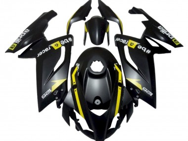 Carenados Moto Aprilia RS125 2006-2011 - Negro Mate Amarillo Fábrica