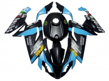 Carenados Moto Aprilia RS125 2006-2011 - Azul Claro Negro Amarillo Fábrica