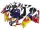 Carenados Moto Aprilia RS125 2006-2011 - Amarillo Azul Oscuro Rojo Bull Fábrica
