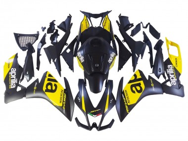 Carenados Moto Aprilia RS4 50 125 2012-2018 - Amarillo Negro Mate Fábrica