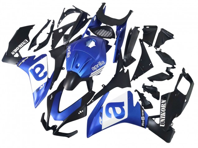 Carenados Moto Aprilia RS4 50 125 2012-2018 - Azul Blanco Negro Mate Fábrica