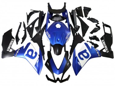 Carenados Moto Aprilia RS4 50 125 2012-2018 - Azul Blanco Negro Mate Fábrica