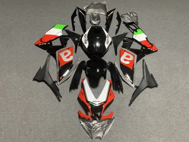 Carenados Moto Aprilia RS4 50 125 2012-2018 - Blanco Verde Rojo Negro Brillante Fábrica