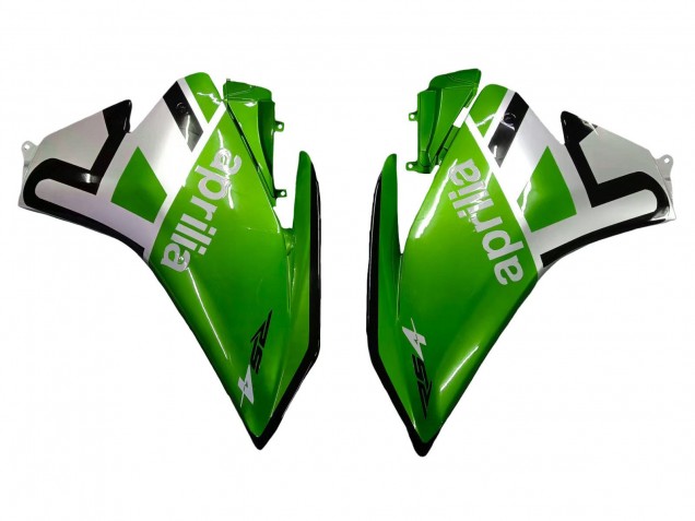 Carenados Moto Aprilia RS4 50 125 2012-2018 - Blanco Verde Negro Brillante Fábrica
