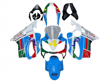 Carenados Moto Honda CBR600 F4i 2004-2007 - Blanco Azul Verde Rojo Fábrica
