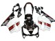Carenados Moto Honda CBR600 F4i 2004-2007 - Blanco Negro Brillante Rojo Repsol Fábrica