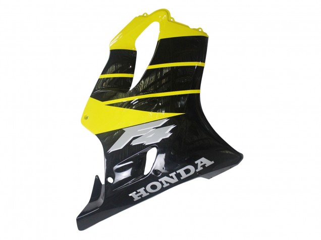 Carenados Moto Honda CBR600 F4 1999-2000 - Amarillo Negro Brillante Fábrica