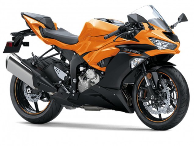 Carenados Moto Kawasaki ZX6R 2019-2022 - Naranja Negro Fábrica