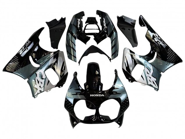 Carenados Moto Honda CBR900RR 893 1992-1993 - Plata Negro Brillante Fábrica