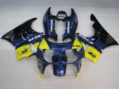 Carenados Moto Honda CBR900RR 893 1994-1995 - Azul Amarillo Negro Brillante Fábrica