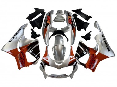 Carenados Moto Honda CBR900RR 893 1996-1997 - Plata Rojo Negro Brillante Fábrica