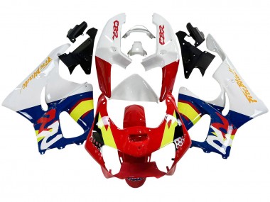 Carenados Moto Honda CBR900RR 919 1998-1999 - Blanco Rojo Amarillo Azul Fábrica