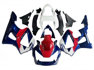 Carenado Moto Honda CBR900RR 929 2000-2001 - Blanco Rojo Azul Fábrica