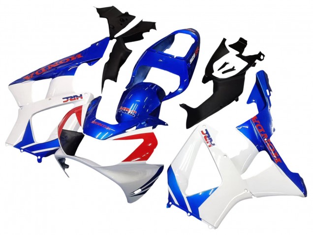 Carenados Moto Honda CBR900RR 929 2000-2001 - Blanco Azul Rojo HRC Fábrica