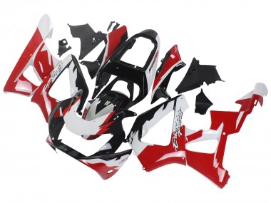 Carenados Moto Honda CBR900RR 929 2000-2001 - Blanco Rojo Negro Brillante Carrera Fábrica