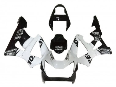 Carenados Moto Honda CBR900RR 929 2000-2001 - Blanco Negro Brillante Repsol Fábrica