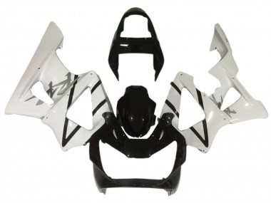 Carenados Moto Honda CBR900RR 929 2000-2001 - Blanco Negro Brillante Fábrica
