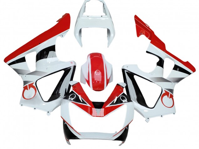 Carenados Moto Honda CBR900RR 929 2000-2001 - Blanco Rojo Negro Fábrica