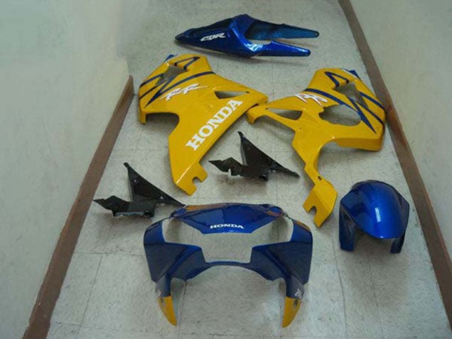 Carenados Moto Honda CBR900RR 954 2002-2003 - Azul Amarillo Fábrica