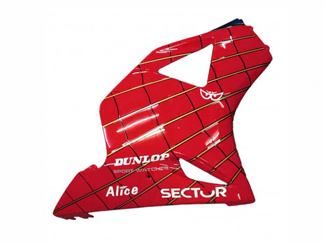 Carenados Moto Honda CBR900RR 954 2002-2003 - Rojo Azul Oscuro Dunlop Fábrica