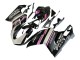 Carenados Moto Ducati 848 2007-2014 - Blanco Rosa Negro Brillante Connie Fábrica