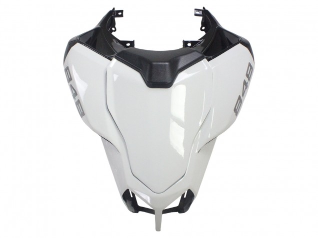Carenados Moto Ducati 848/1098/1198 2007-2014 - Blanco Negro Brillante Corse Fábrica
