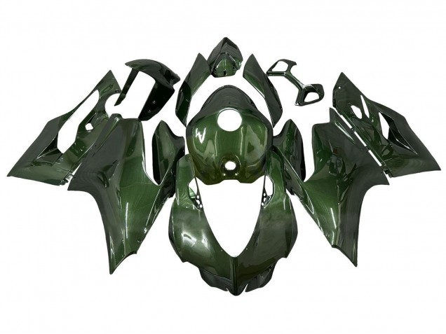 Carenados Moto Ducati Panigale 899/1199 2011-2014 - Verde Brillante Oscuro Fábrica
