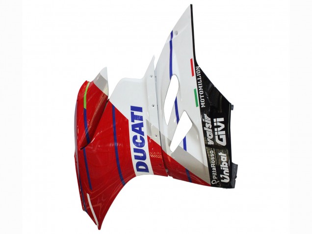 Carenados Moto Ducati Panigale 899/1199 2011-2014 - Blanco Rojo Verde Azul Negro Brillante Flex-Box Fábrica