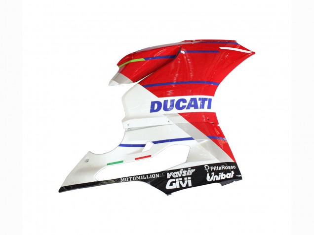 Carenados Moto Ducati Panigale 899/1199 2011-2014 - Blanco Rojo Verde Azul Negro Brillante Flex-Box Fábrica