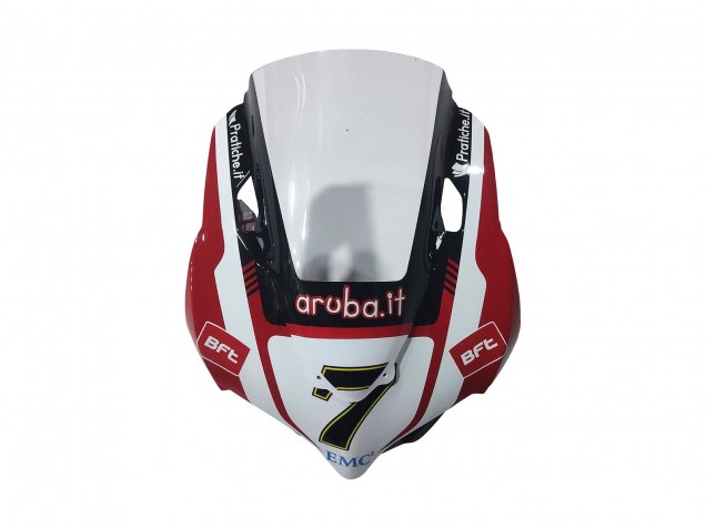 Carenados Moto Ducati Panigale 899/1199 2011-2014 - Blanco Rojo Negro Brillante Aruba.it 7 Fábrica