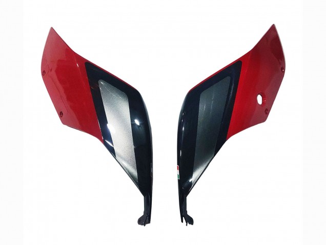 Carenados Moto Ducati 1199 2011-2014 - Rojo Plata Negro Fábrica
