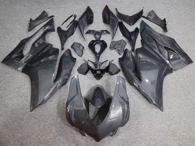 Carenados Moto Ducati 959/1299 2015-2020 - Negro FibraCarbono Estilo Fábrica