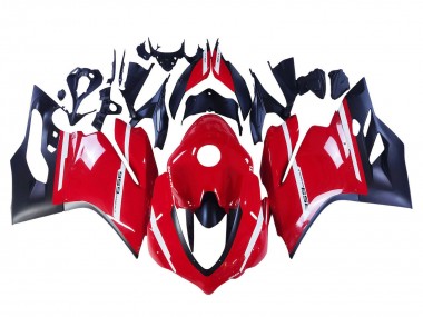 Carenados Moto Ducati 959 2015-2020 - Rojo Negro Mate Fábrica
