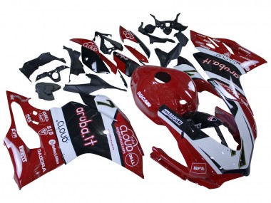 Carenados Moto Ducati 959/1299 2015-2020 - Blanco Rojo Negro Aruba 7 Fábrica
