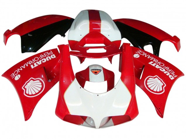 Carenados Moto Ducati 959/1299 2015-2020 - Blanco Rojo Negro Brillante Performance Fábrica