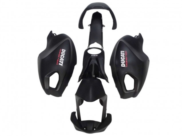 Carenados Moto Ducati Monster 696 796 1100 1100S 2008-2012 - Negro Mate Fábrica