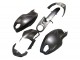 Carenado Moto Ducati Monster 696 796 1100 1100S 2008-2012 - Negro Mate Fábrica