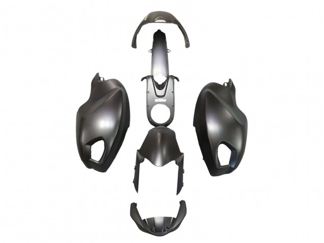 Carenado Moto Ducati Monster 696 796 1100 1100S 2008-2012 - Negro Mate Fábrica