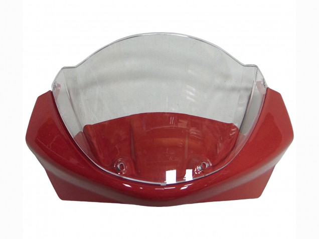 Carenados Moto Ducati Monster 696 796 1100 1100S 2008-2012 - Rojo Blanco Fábrica