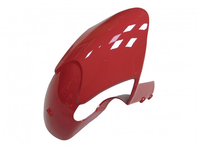 Carenados Moto Ducati Monster 696 796 1100 1100S 2008-2012 - Rojo Blanco Fábrica