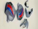 Carenados Moto Ducati Monster 696 796 1100 1100S 2008-2012 - Plata Rojo Azul Fábrica