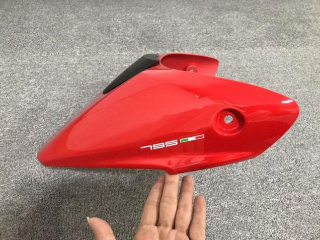 Carenados Moto Ducati Monster 696 796 1100 1100S 2008-2012 - Rojo Fábrica